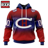 NHL Montreal Canadiens Special Retro Gradient Design Hoodie, T Shirt