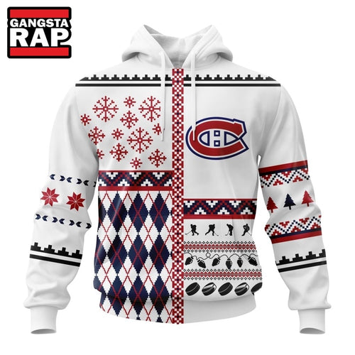 NHL Montreal Canadiens Specialized Christmas Is Coming New Design Hoodie, T Shirt