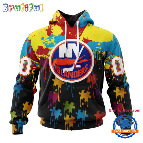 NHL New York Islanders Special Autism Awareness Custom Hoodie, Sweatshirt, TShirt