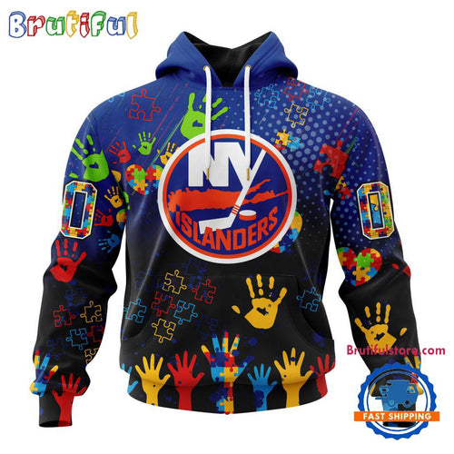 NHL New York Islanders Special Autism Awareness Personalization Hoodie, TShirt, Sweatshirt