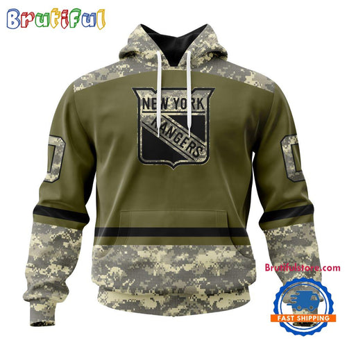 NHL New York Rangers Special Veterans Military Appreciation Hoodie, TShirt, Sweatshirt
