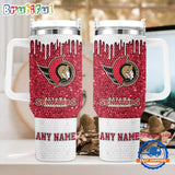 NHL Ottawa Senators Personalized Stanley Diamond Tumbler 40oz