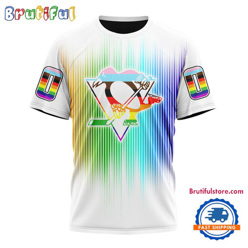 NHL Pittsburgh Penguins Special LGBT Design For Pride Month T Shirt, Sweatshirt, Hoodie