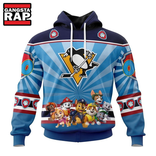 NHL Pittsburgh Penguins Special Paw Patrol Kits Hoodie, T Shirt