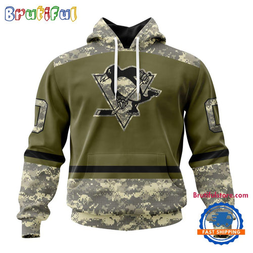 NHL Pittsburgh Penguins Special Veterans Military Appreciation Hoodie, TShirt, Sweatshirt