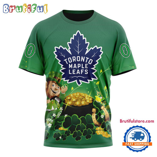 NHL Toronto Maple Leafs Personalize St. Patrick’s Day Hockey Team T Shirt, Hoodie, Sweatshirt