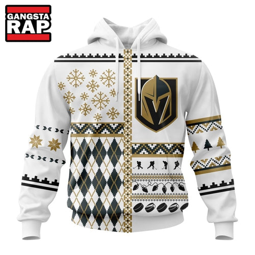 NHL Vegas Golden Knights Specialized Christmas Is Coming New Design Hoodie, T Shirt