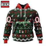 NHL Washington Capitals Hockey Christmas Is Coming 2026 Hoodie, Hoodie T-Shirt