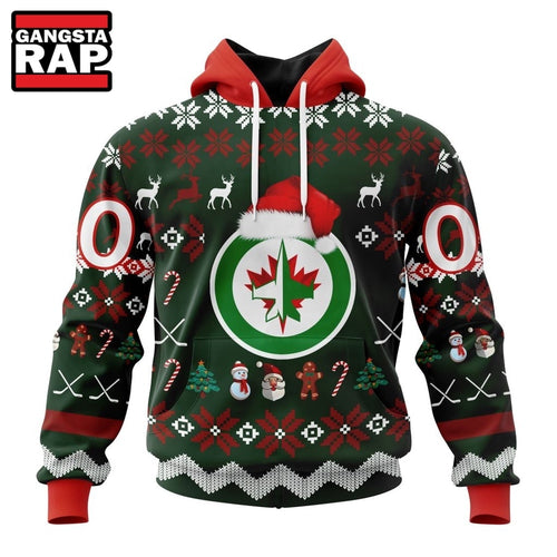 NHL Winnipeg Jets Hockey Christmas Is Coming 2026 Hoodie, Hoodie T-Shirt