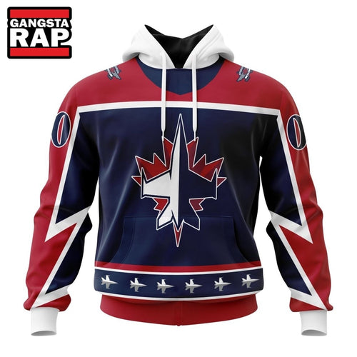 NHL Winnipeg Jets Specialized Unisex Kits With Retro Concepts Hoodie, T Shirt