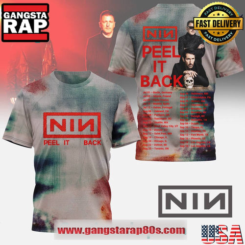 Nine Inch Nails Peel It Back Special 3D T Shirt