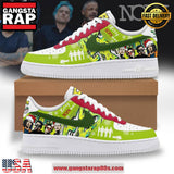 NOFX Band Christmas 2024 Limited Edition Air Force 1 Running Sneakers Shoes