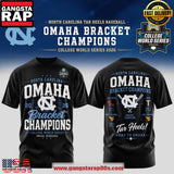 North Carolina Tar Heels Baseball 2026 Omaha Champions Fan T Shirt