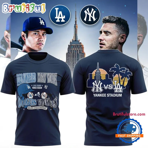 NY Dodgers x New York Yankees 2026 Yankee Stadium 3D Shirt