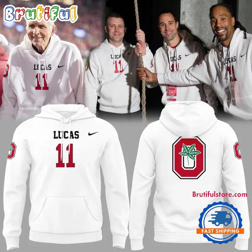 Ohio State Buckeyes 2025 Jerry Lucas Hoops Hoodie