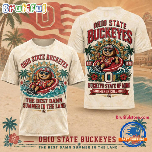 Ohio State Buckeyes 2026 NCAA Summer Limited Edition 3D T Shirt