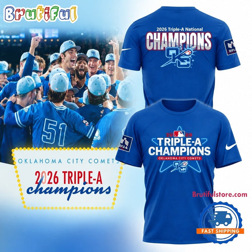 Oklahoma City Comets Triple A National Champions 2026 T Shirt