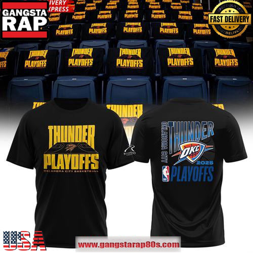 Oklahoma City Thunder 2025 NBA Playoffs Limited Edition Unisex T Shirt