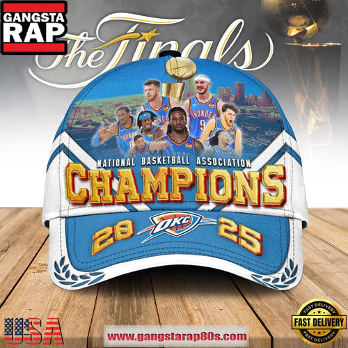 Oklahoma City Thunder NBA Finals Champions Classic Cap Hats