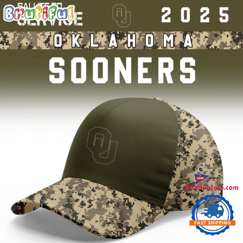 Oklahoma Sooners 2025 NCAA Salute To Service Limited New Cap
