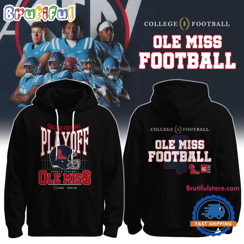 Ole Miss Rebels 2025-26 College Football Playoff Hoodie Shirt