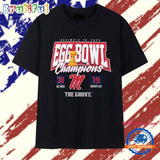 Ole Miss Rebels vs. Mississippi State Bulldogs 2025 Egg Bowl Champions Score T Shirt