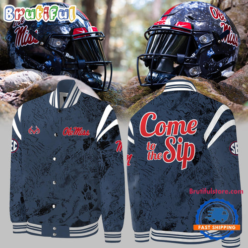 Ole Miss Rebels x Real Tree Wav3 2024 Baseball Jacket