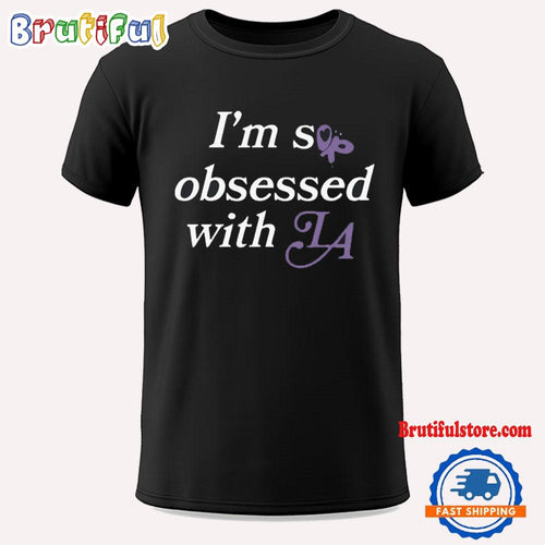 Olivia Rodrigo Guts Tour 2024 I’m SOR Obsessed With LA Unisex T Shirt