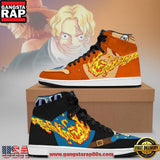 One Piece Ace& Sabo Limited Edition Nike Air Jordan 1 Sneakers Shoes