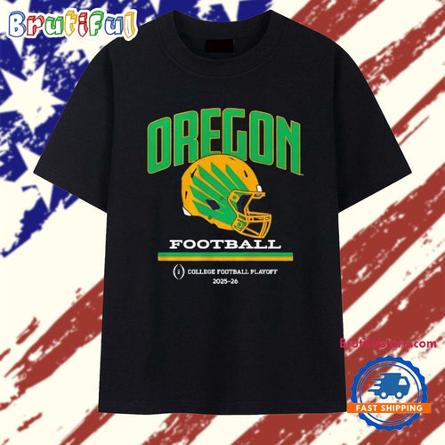 Oregon Ducks Football 2025-2026 CFP helmet T Shirt