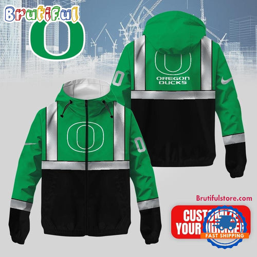Oregon Ducks NCAA Safety Windbreaker Jacket