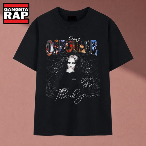 Ozzy Osbourne Thank You Classic Heavy Metal Rock Legend T Shirt , Music 2D Shirt