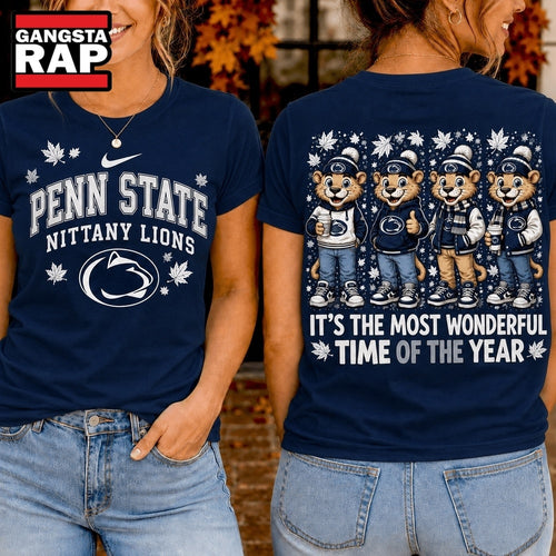 Penn State Nittany Lions 2026 NCAA Autumn Festive Cheer Hoodie T-Shirt