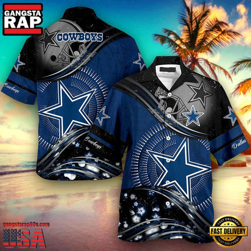 Custom Name Dallas Cowboys NFL New Design Hawaiian Shirt