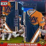 NCAA Customized Auburn Tigers Team Logo Player Football Jersey Shirt
