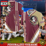 NCAA Customized Florida State Seminoles Team Logo Player Football Jersey Shirt