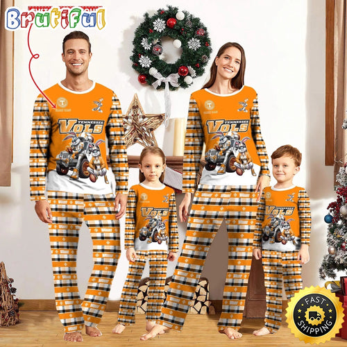 Personalized NCAA Tennessee Volunteers Pajamas For Family