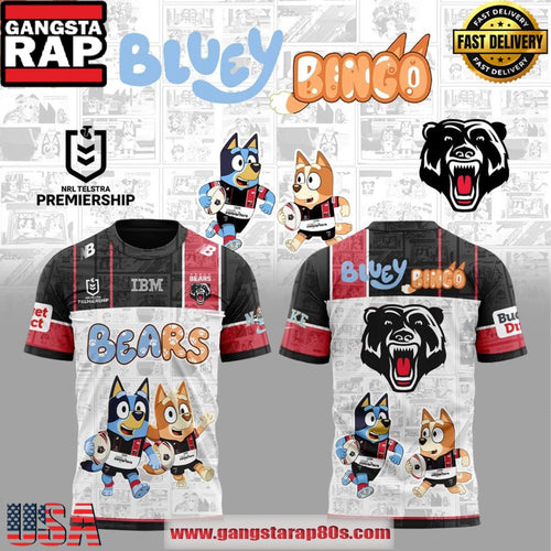 Perth Bears x Bluey & Bingo Night 2026 Unisex T-Shirt
