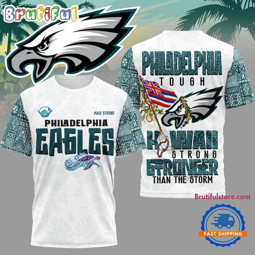 Philadelphia Eagles 2026 NFL Hawaii Strong Limited Edition 3D Shirt