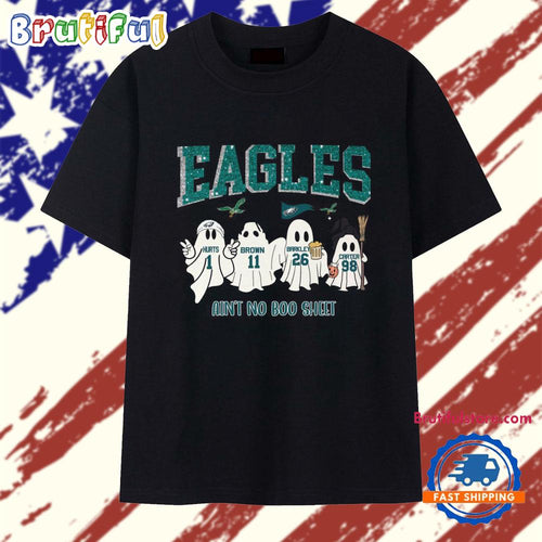 Philadelphia Eagles Halloween Gost Ain’t No Boo Sheet T Shirt