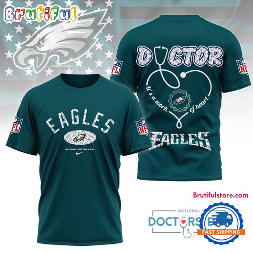 Philadelphia Eagles NFL National Doctors Day Unisex 3D Shirt
