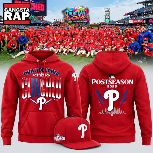 Philadelphia Phillies 2026 MLB Postseason Clinched Hoodie