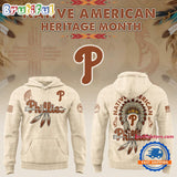 Philadelphia Phillies Native American Heritage Limited Hoodie Shirt