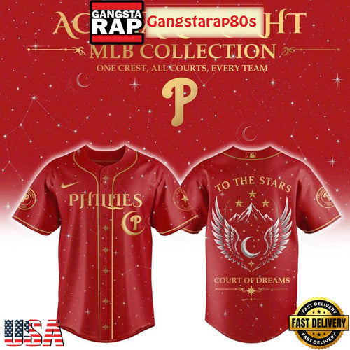 Philadelphia Phillies x Acotar Night To The Stars Court Of Dreams 2026 Baseball Jersey