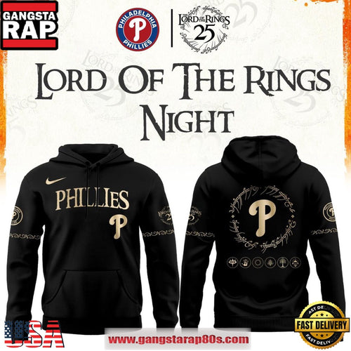 Philadelphia Phillies x Lord of The Rings Night 2026 Unisex Hoodie