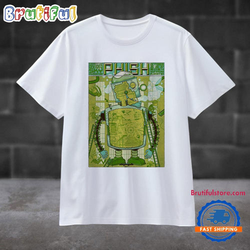 Phish MVP Arena Albany NY Oct 25-27 2024 Tour T Shirt
