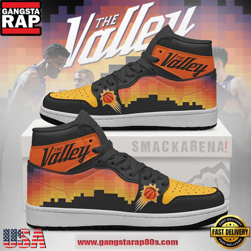 Phoenix Suns NBA Nike Air Jordan 1 Sneakers Shoes