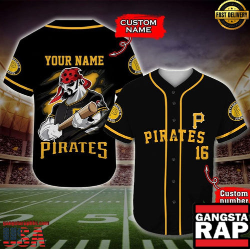 Pittsburgh Pirates Baseball Jersey MLB Custom Name Number - MLB Fan Gifts