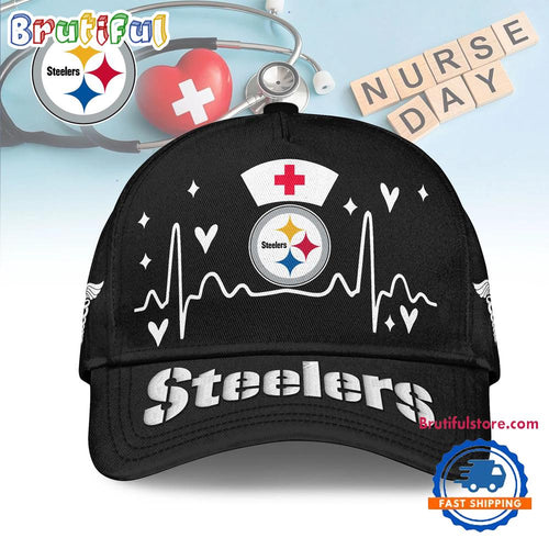 Pittsburgh Steelers 2026 NFL Nurse Vibes Classic Cap