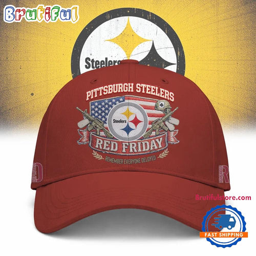 Pittsburgh Steelers 2026 NFL RED Friday Classic Cap